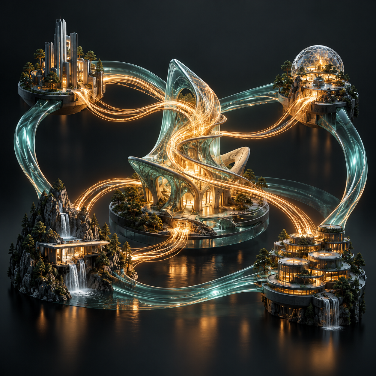 When Connected Systems Begin to Shape Themselves