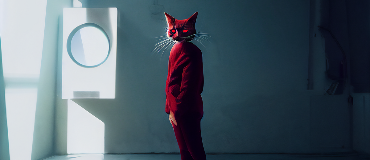 Red Cat Series, Abstract Character Development with Artificial Intelligence
