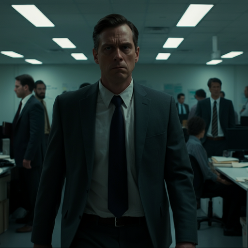 The Weight of Expectations: A Man Navigates the Corporate Maze