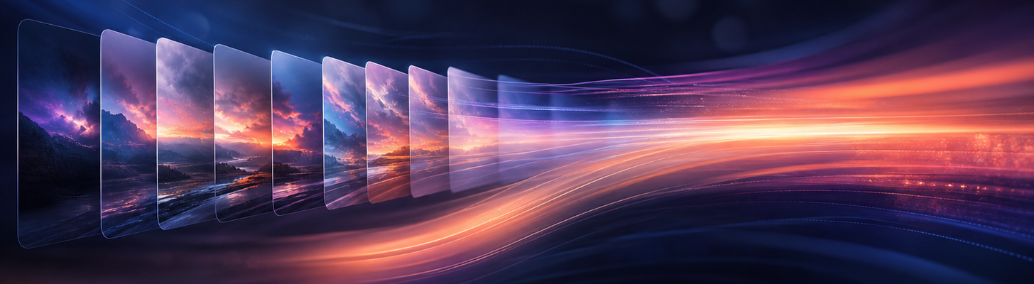 From Generated Frames to Story Video