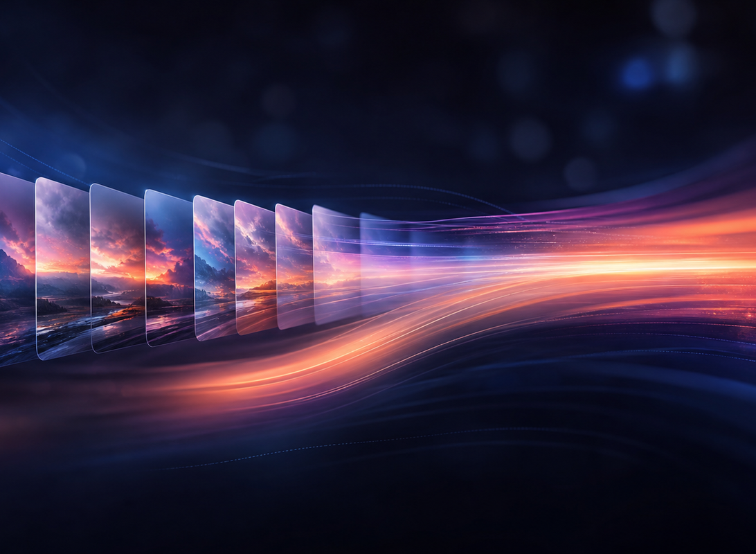 From Generated Frames to Story Video